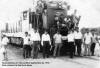 Trabajadores Ferroviarios en mitn politico Sep - 1970, venia en su entonces el candidato Luis Echeverria Alvarez a Cd. Mante, Tamps. Foto cortesa de la familia Rivas Reyes